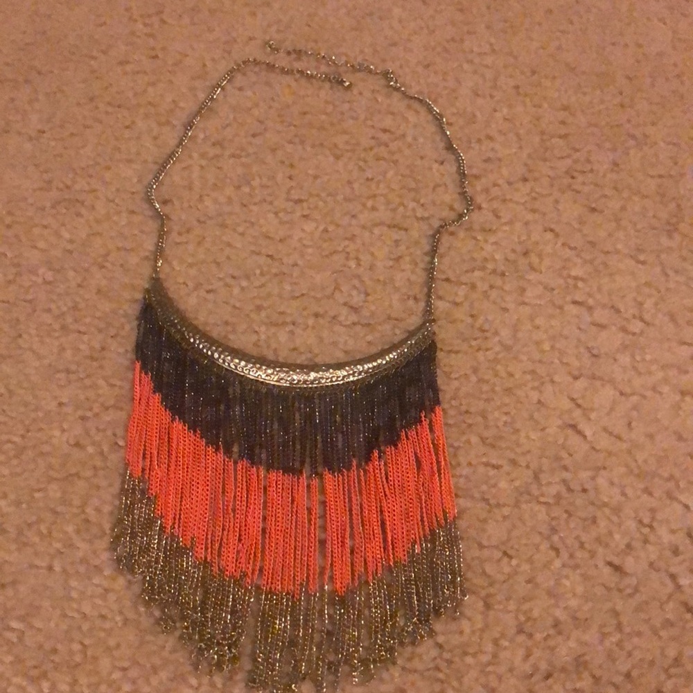 Layers bronze Necklace adjustable